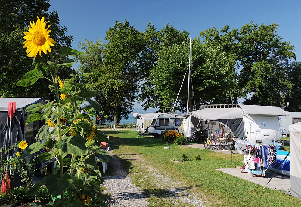 Wohnwagen Wohnmobil Urlaub Erholung Bodensee